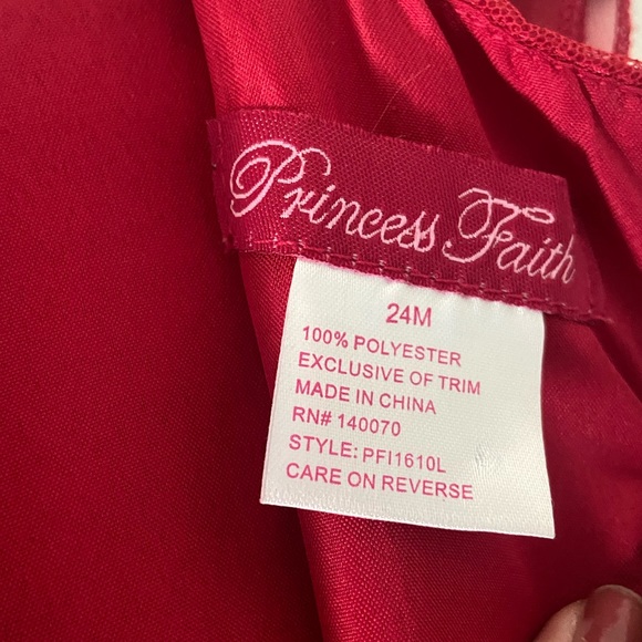 Red Toddler Dress 24 mos - Picture 4 of 4